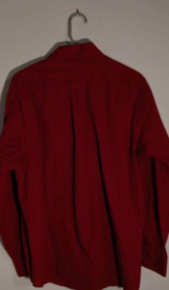 Red Button Down - Picture 2 of 2